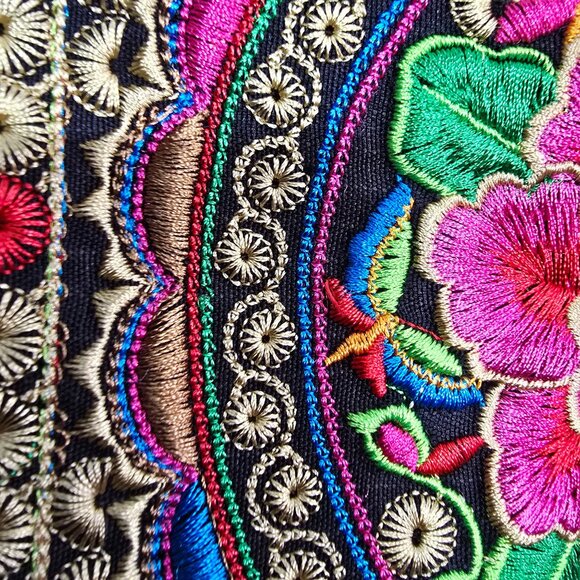 MISSGUIDED Camo Utility Jacket with Embroidered Back – Size 4 - Picture 7 of 11